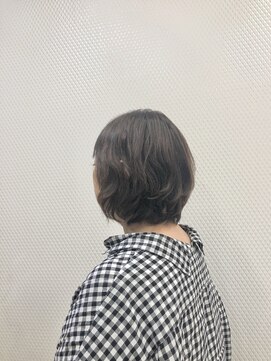 クオリス 上福岡店(QUALIS) 30代40代/無造作パーマ/小顔/ショートボブ/ショート/暗めカラー