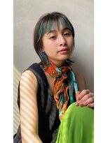 アパート(APART) ミディアム・ポイントインナーカラー