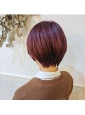 ボルドーカラー　韓国　イルミナカラー