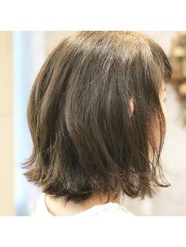 クシュ 所沢東口店(kusyu...) グレイアッシュ×ロングウルフ×ミストバング×結べるボブ所沢