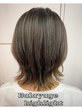 フレンズ 環状通東店(friend's) ハイライト　バレイヤージュ