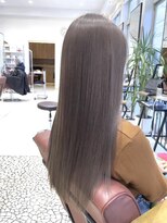 クアトログランシュ ひたちなか店(QUATRO×GranCieux)&nbsp;1ブリーチ×ミルクティーグレージュ