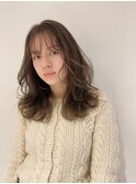 【高遠 翔馬】くびれヘアー×ラベンダーベージュ×くるくる