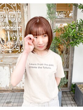 ノラ(Nora) ＊ピンク味オレンジ＊