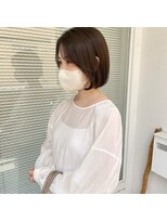 ミント(mint) 内巻きボブ/ミニボブ/ボブ/オリーブ/グレージュ