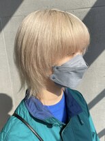 ゲーム 吉祥寺店(GAME)&nbsp;ダブルカラーミルクティーベージュカラーケアブリーチ韓国