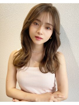 ロンドプロフィール 浦和(Lond profil) 蒲生優 【シースルーバング韓国くびれ巻きロングヘア】【浦和】