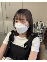 ディードットログ 大和西大寺店(D.Log) くびれヘアグレージュオルチャン小顔前髪2wayバング奈良