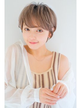 ガリカ シーム(Gallica/SEAM) 大人ショート/ショートボブ/耳かけショート小顔似合わせ<原宿>