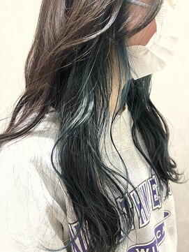 リム(LIM) 【LIM 岐阜】インナーカラー/サファイアブルー