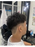 ツーブロック＆マッシュ