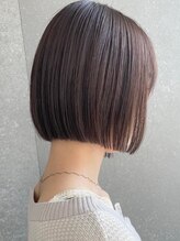 シー バイ ロンド 新宿(Sea by Lond) ミニウルフ×チェリーブラウン[くびれヘア/イメチェン/夏]