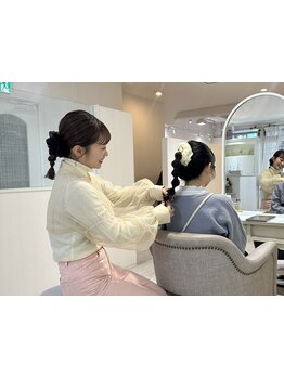 【袋町/女性専用salon★】サロンでの仕上がりを自宅でも再現可能に。髪質に合わせケア方法をアドバイス*◇