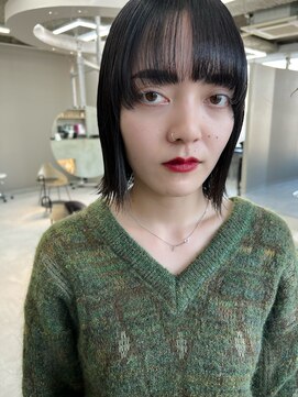 クルネ(kurune) ボブ × ワイドバング