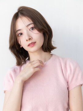 イオ 本厚木(io) くびれボブレイヤーカット似合わせシアカラー小顔前髪