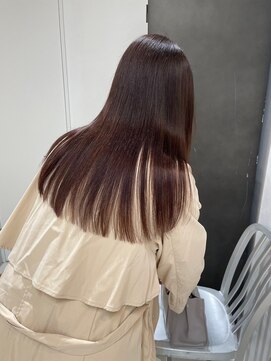 ヲタク(wotaku.) ナチュラルブラウンラベンダーブラウン透明感カラーくすみカラー
