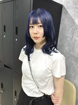 イコ(.ico)&nbsp;ブルーパープル×姫カットレイヤー