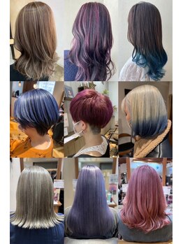 セピアージュ アン(hair beauty clinic salon Sepiage un)の写真/ツヤのあるシンプルなカラーも季節のトレンドに合わせたおしゃれなカラーもunならあなたご希望のお色に♪