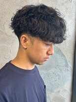 ニアウ 高崎店(Niau)&nbsp;波巻きスパイラルパーマメンズパーマメンズカット群馬高崎パーマ