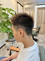 フラムグラス(Flamme Glas) ツーブロベリーショート