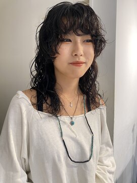 ナループロアツム(Nalu pu loa Tsum) ウルフパーマ/マレットスタイル/マレットヘア/マレット