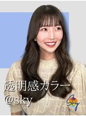 透明感カラー/髪質改善/縮毛矯正/韓国風レイヤーカット