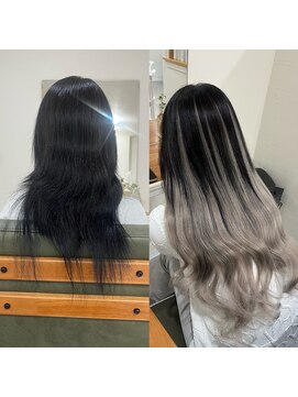 ハイエクステンション 京都駅前店(Hi-Extension) シルバーグラデーション ★ mao_148