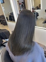 クオン 伊勢崎(QUON.)&nbsp;ブリーチなしオリーブグレージュ/透明感カラー