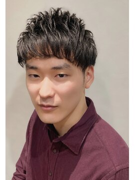 どれっしんぐ 五反野店 2ブロ刈り上げ×マッシュ