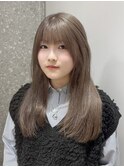 韓国ヘア顔周りレイヤーカットくびれロングレイヤー30代40代50代
