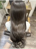 ※赤みを抑えたマロンベージュ＊  Sac.荻原日莉