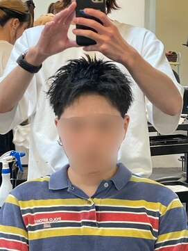 ヘア サークル ジープ 石井店(hair circle geep) メンズスパイキーショート