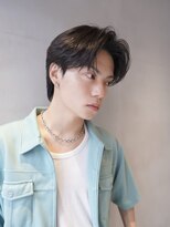 ニコ トウキョウ ヨコハマ(nico)&nbsp;毛流れセンターパートニュアンスパーマカルマヘアメンズパーマ