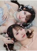 ガーリースタイル【クランソア】ヘアメ/ヘアセット/心斎橋