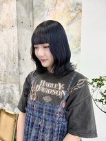 カシェル(cashel kishaba)&nbsp;アンブレラカラー ネイビーブルー