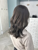 ルヴェール 北方店(LeVert)&nbsp;グレージュカラー/髪質改善oggiottoトリートメント