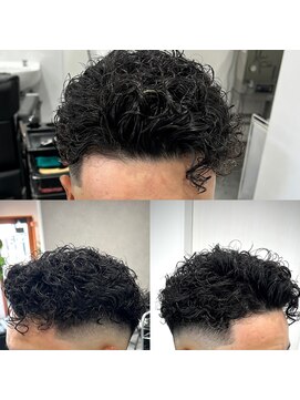 縁 ハナレ(en 870) 極道パーマ/オールバック/スキンフェード