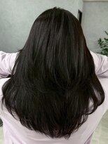 ハーシーバイアポロ 相模大野(HERSHE by apollo)&nbsp;xカット//ホワイトグレージュ/レイヤーカット/チェリーブラウン