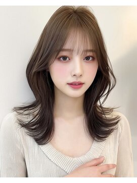 hum 立川【ハム】髪質改善・酸性ストレート・縮毛矯正 ココアベージュ/オリーブグレー/小顔/黒髪[立川/髪質改善]