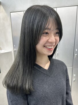 地毛風赤み消しカラー/髪質改善