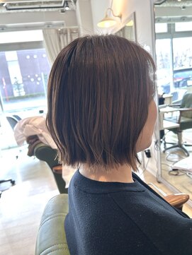 前下り切りっぱなしボブ