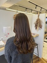 リジー(Litzy) オリーブグレージュカラー【三國麗奈】