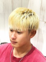 ヨシザワインク プレミアム 横浜 桜木町店(YOSHIZAWA Inc. PREMIUM) メンズツーブロック刈り上げ重めマッシュスタイル