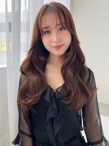 ソヨン 栄店(SOYON) 似合わせカット/ミディアムレイヤーカット/大人ガーリー/くせ毛