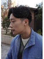 HARBOR　メンズ/メンズサロン/メンズパーマ【ハーバー】【4/1NEW OPEN(予定)】&nbsp;ラルフカールパーマ/フェザーパーマ/センターパート