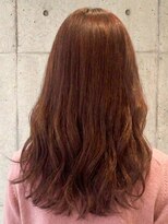 トゥルートラスト 和戸店(True Trust)&nbsp;ロング×ナチュラルパーマ×コーラルベージュ