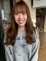 フィルム(FiLMs)&nbsp;透明感ラテブラウン/セミロング/レイヤーカット