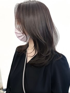 ルアナ バイ ジルブラン(LUANA by JIL BLAN) ハイライトバレイヤージュダブルカラーケアブリーチ20代30代