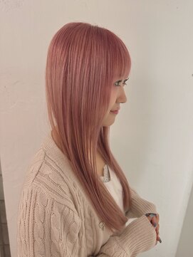 ビンナ(BINNA) ライトピンクヘアカラー