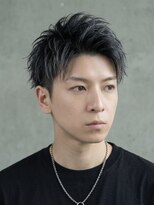 ノイセルヘアー(Noisyle Men's hair) リバースセンターパート/ニュアンスパーマ/ダウンバング/MEN'S